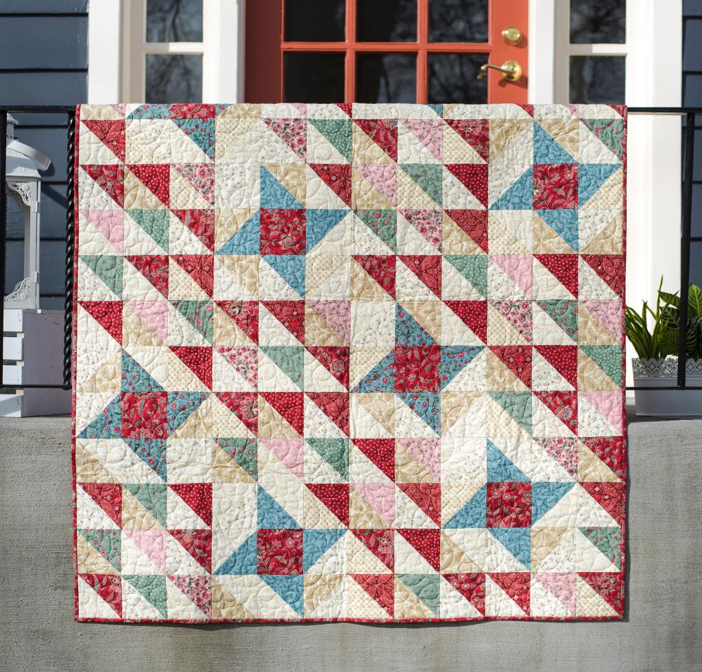 Charming Friendship Stars Quilt Kit