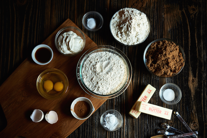 Crumb Cake Ingredients