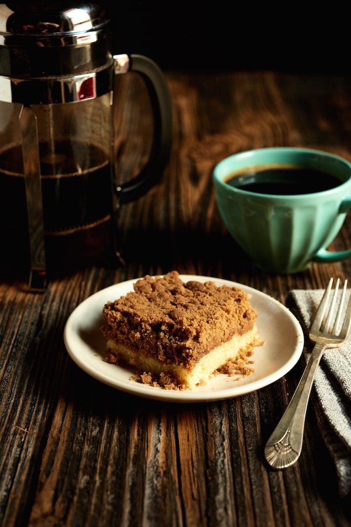 The Perfect Breakfast: Homemade Crumb Cake and Coffee