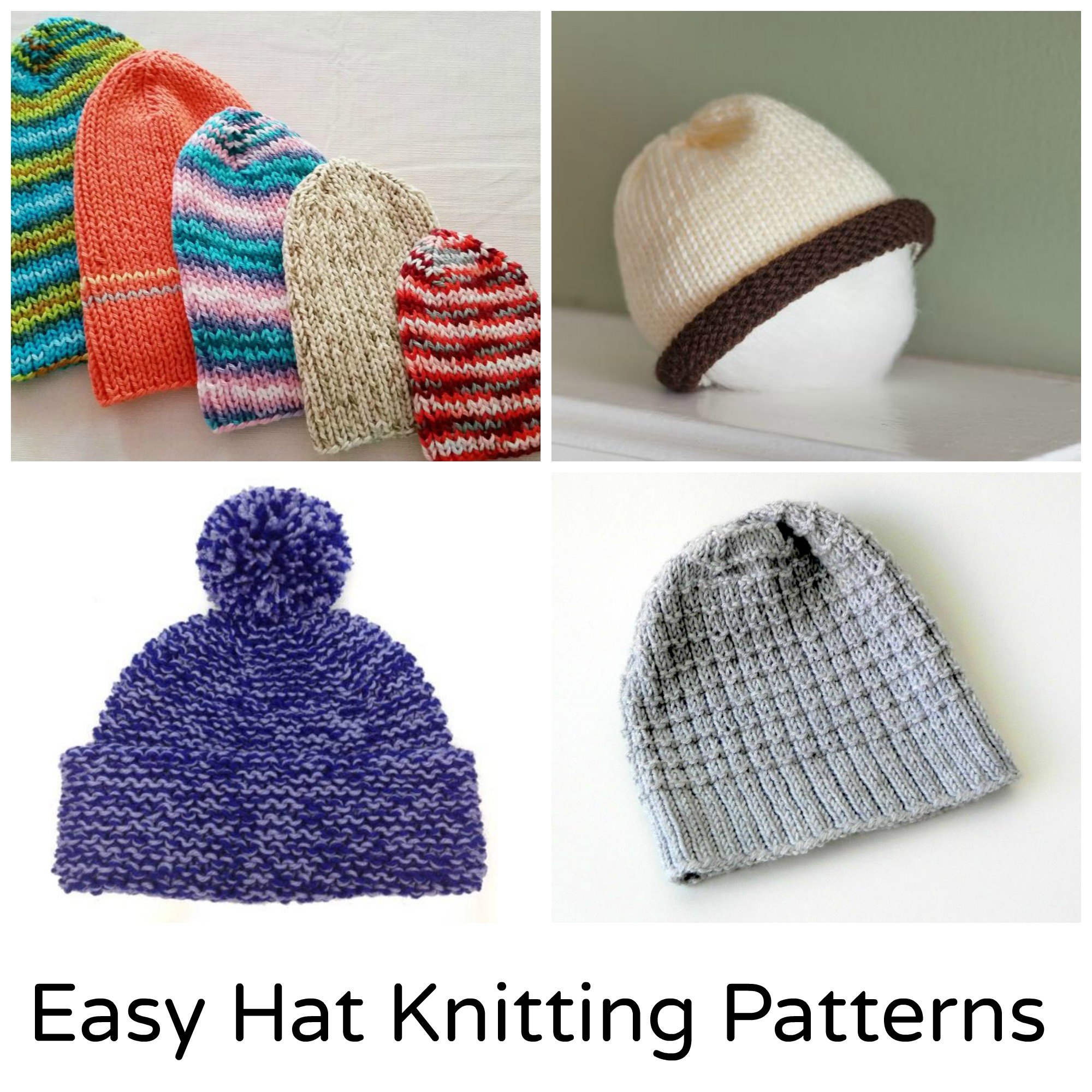 free easy hat patterns