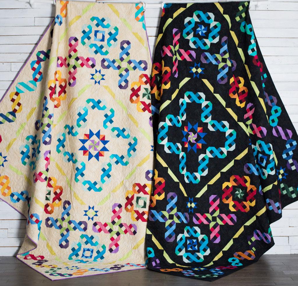 Ribbon Rainbow Quilt KIt