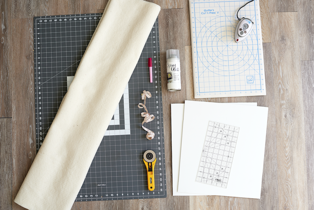 Portable Quilt Board Materials