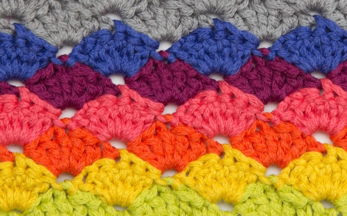 Shell Stitch Swatch