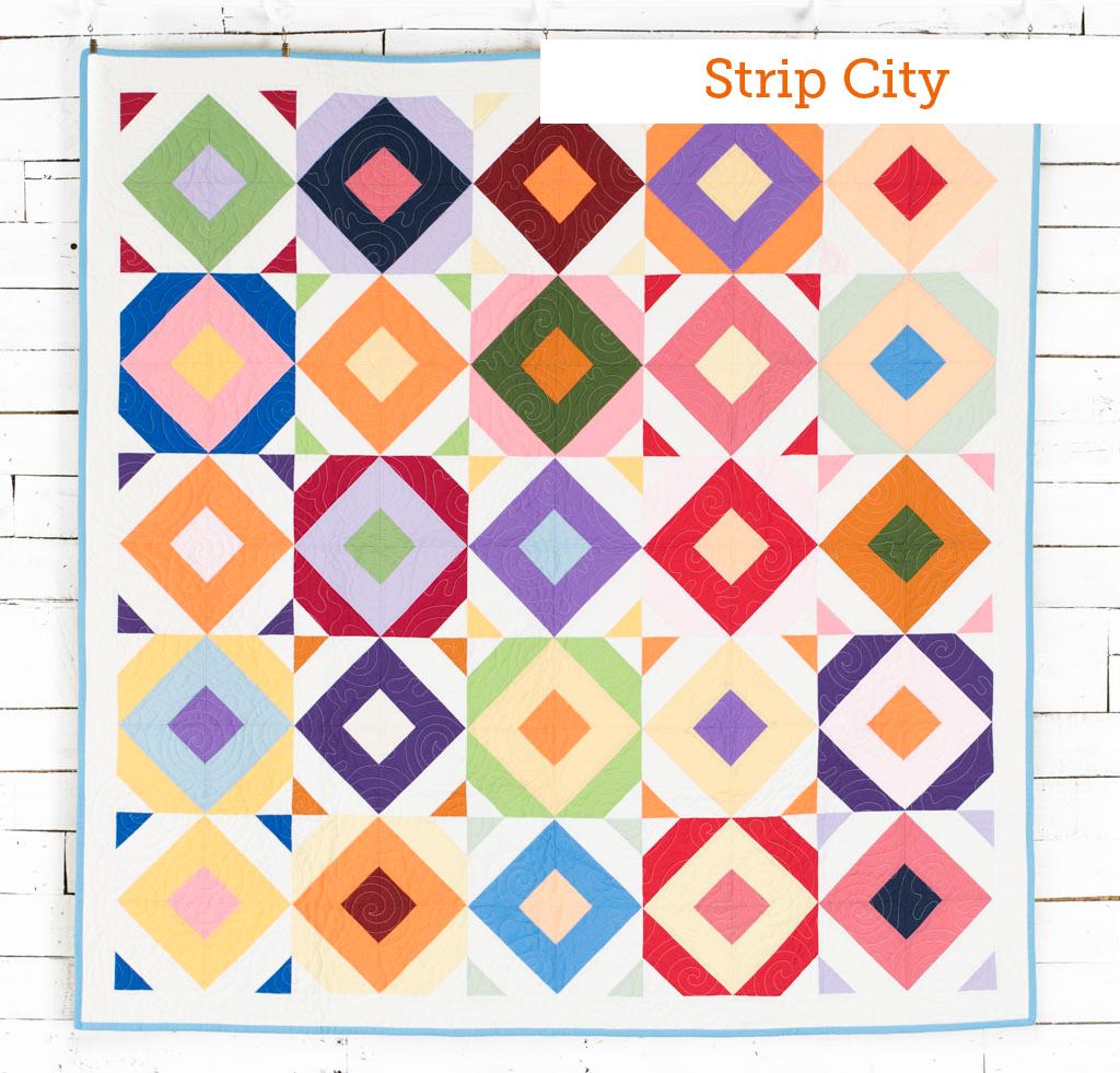 Strip City Boundless Mixers Quilt Kit