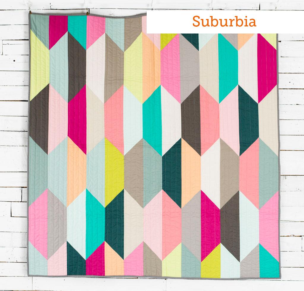 Suburbia Boundless Mixers Quilt Kit