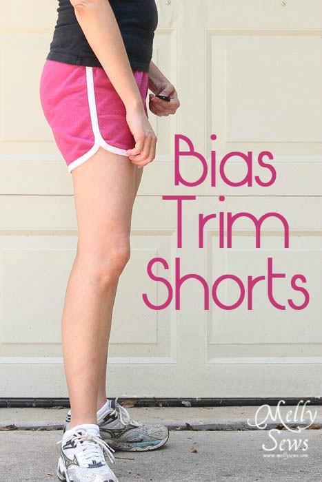 Bias Trim Shorts Sewing Pattern on Craftsy