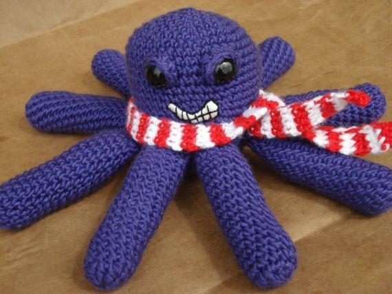 Hockey Octopus Crochet Pattern