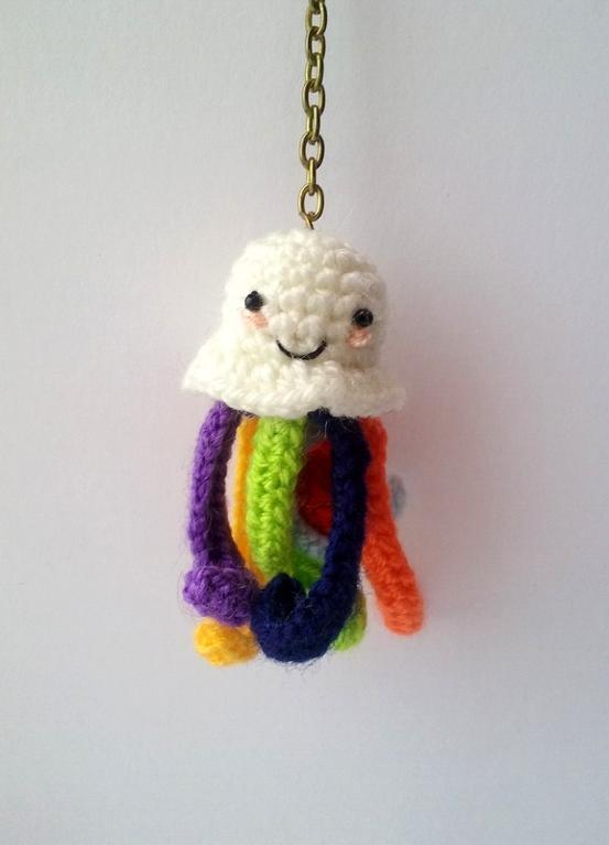 Octopus Keychain Crochet Pattern