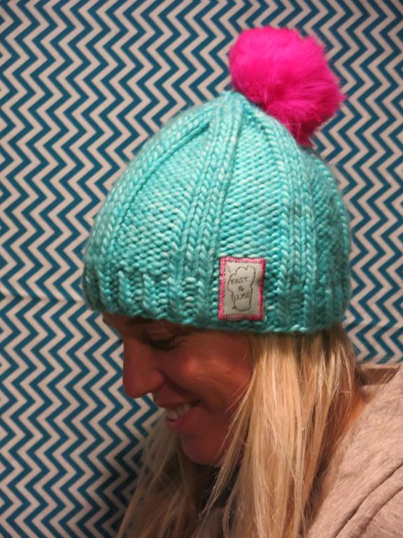 Skier Shelly FREE Hat Knitting Pattern