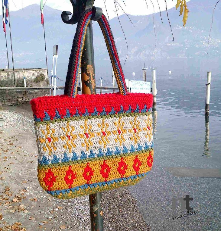 Alpine Tote Bag Crochet Pattern