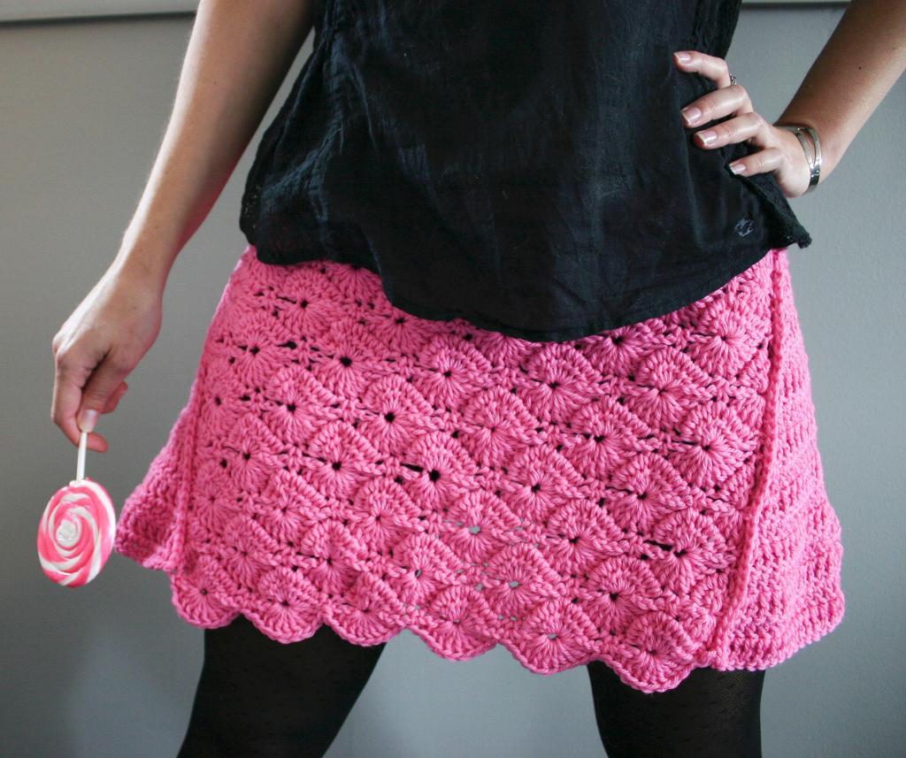 Lollipop Skirt Crochet Pattern