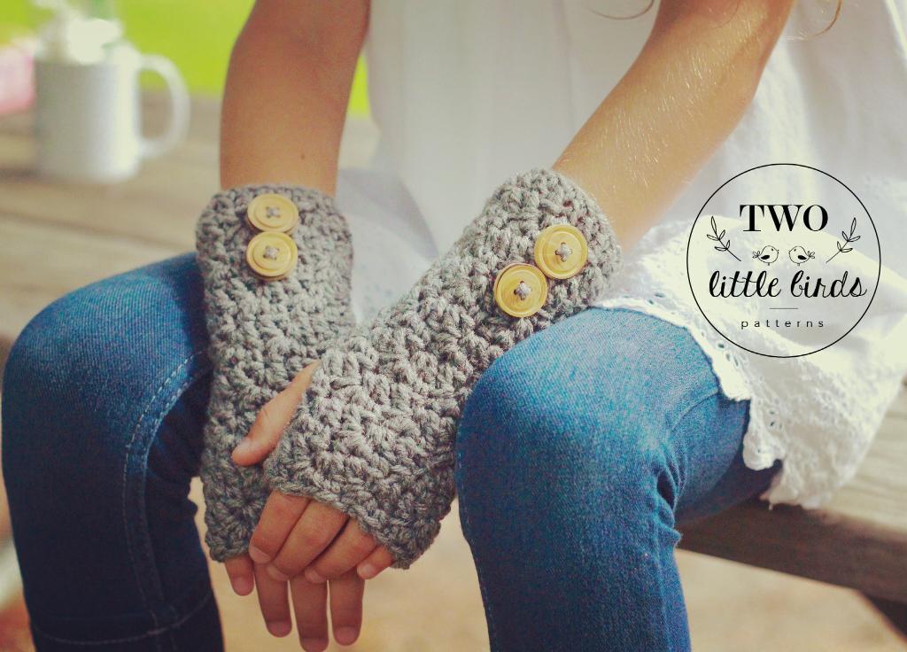 Stella Fingerless Gloves Crochet Pattern