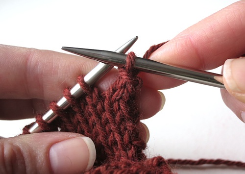 One Bound off Knit Stitch