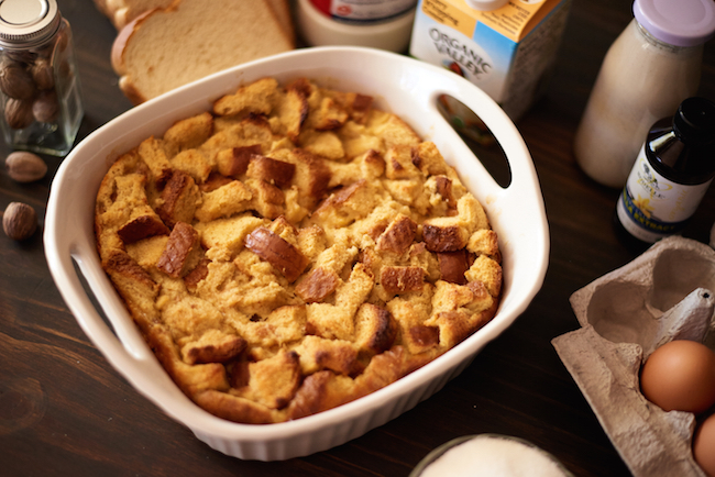 Eggnog Bread Pudding Recipe on Bluprint