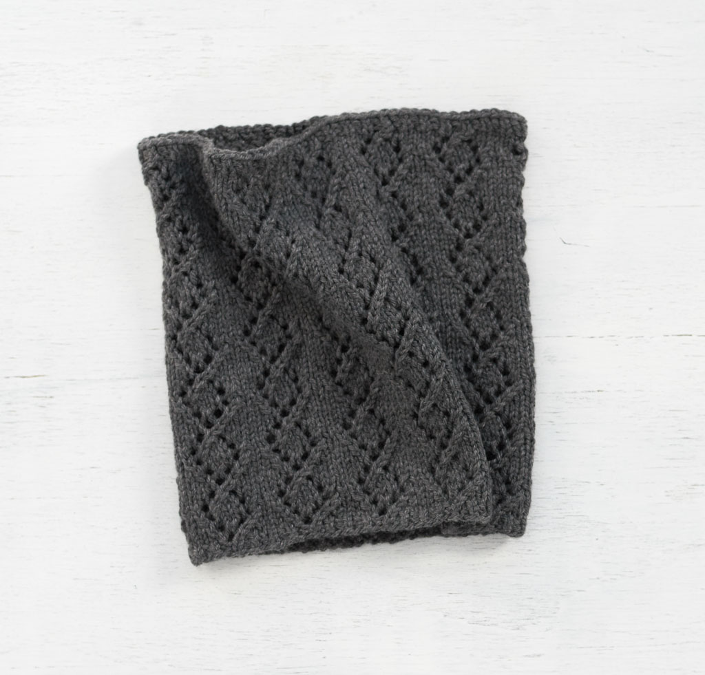 Gray Lacy Waverton Cowl Kit