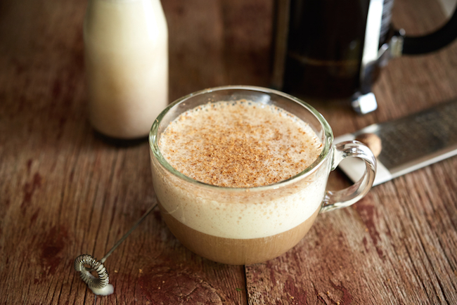 Homemade Eggnog Latte Recipe