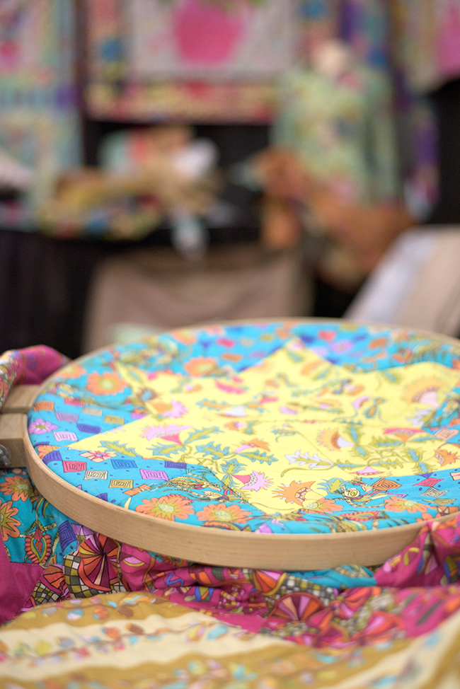 Kathy Doughty Fabrics at Quilt Market