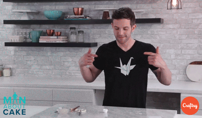 Cake Life GIF: Man About Cake
