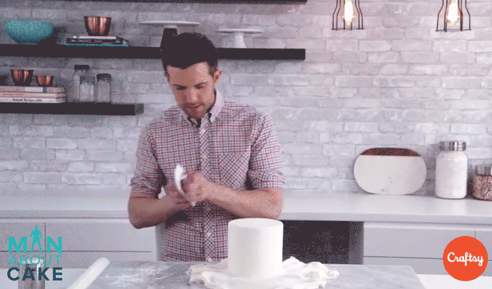 "When Your Cake is on it's Last Legs" - Man About Cake GIF
