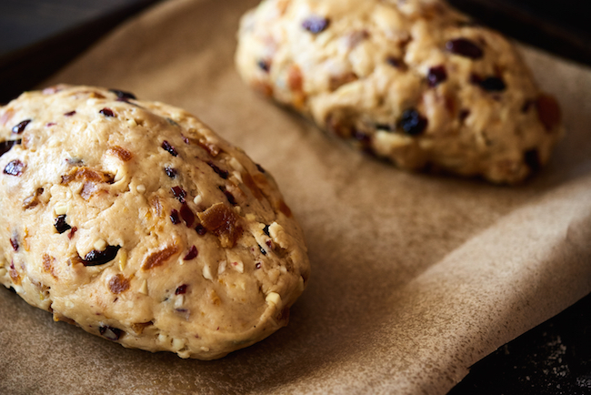 Stollen Loaves Ready to Bake