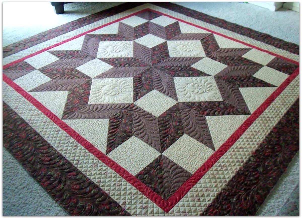 Fall Quilt Patterns: Carpenter's Star 