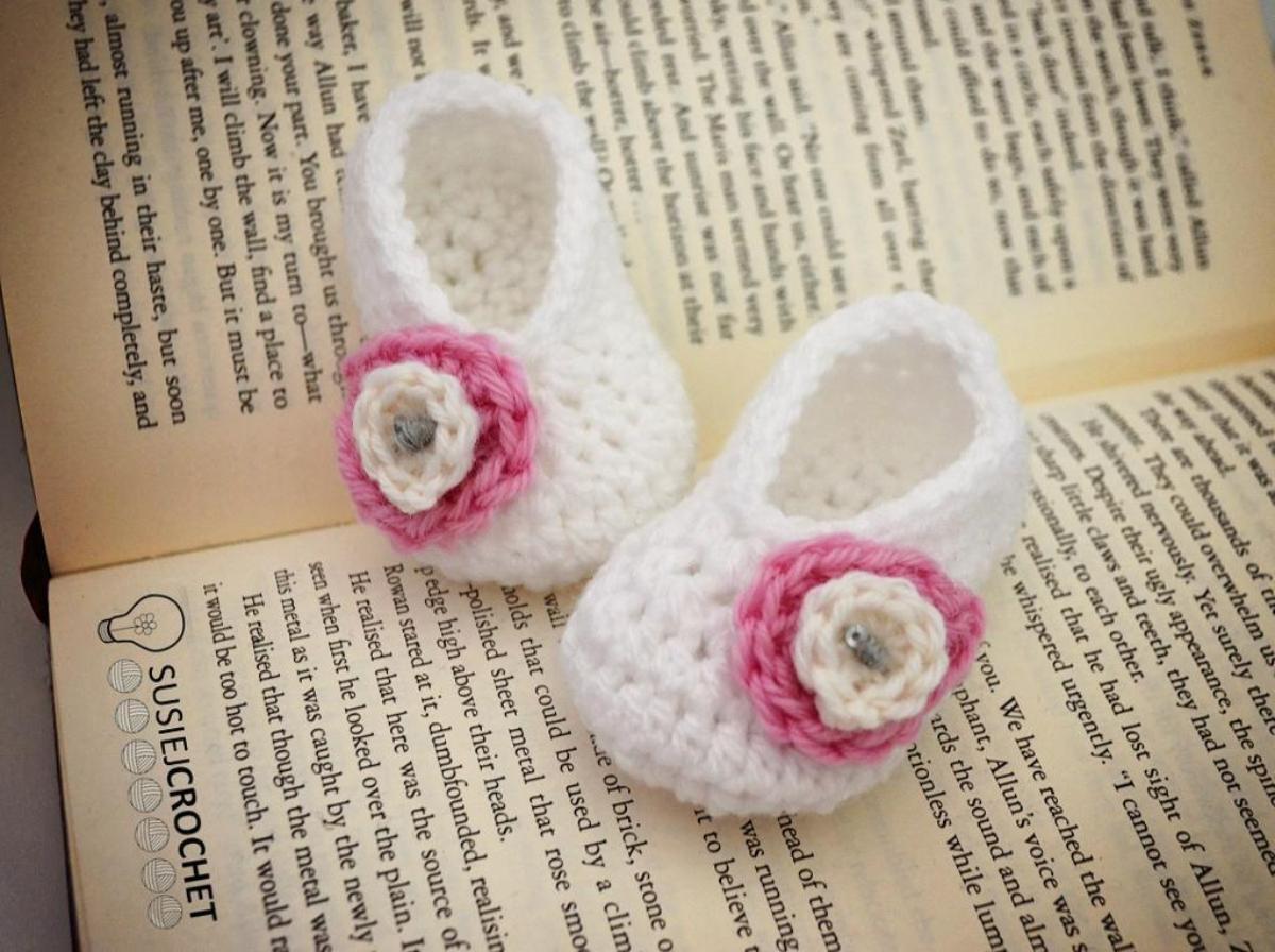 Basic Baby Booties Crochet Pattern