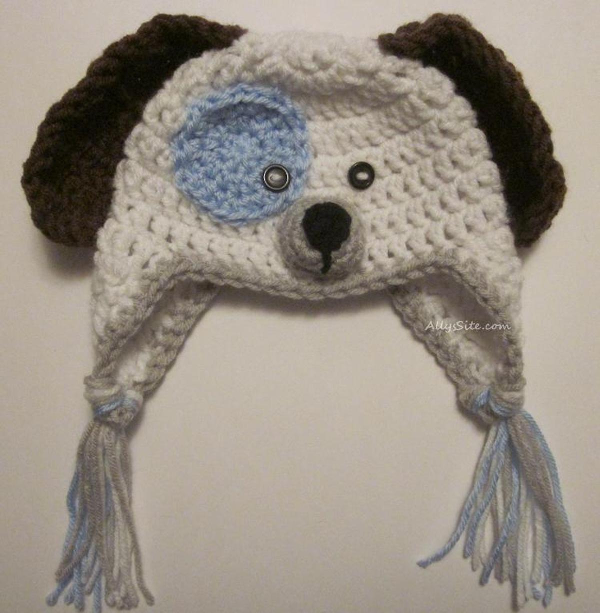 Crochet Puppy Dog Hat Crochet Pattern