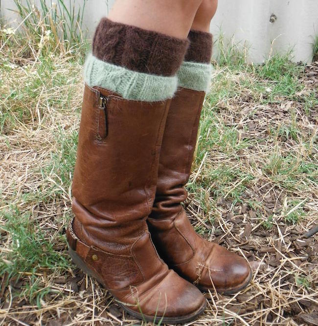 Twivey FREE Boot Cuff Knitting Pattern