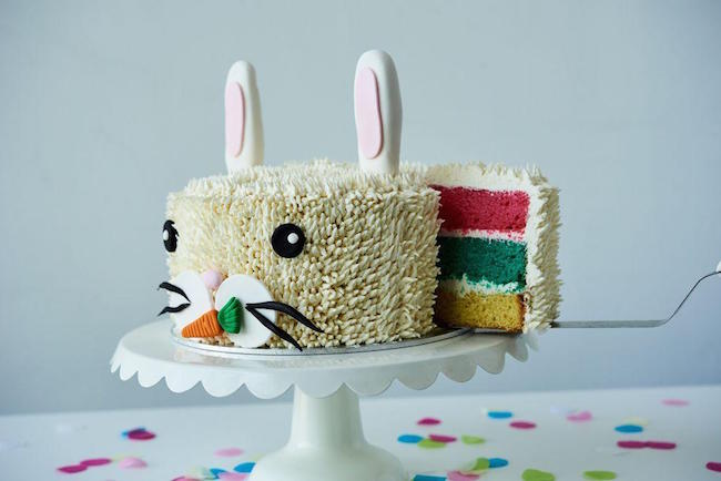 Buttercream Bunny Cake by Bluprint Instructor Lyndsay Sung