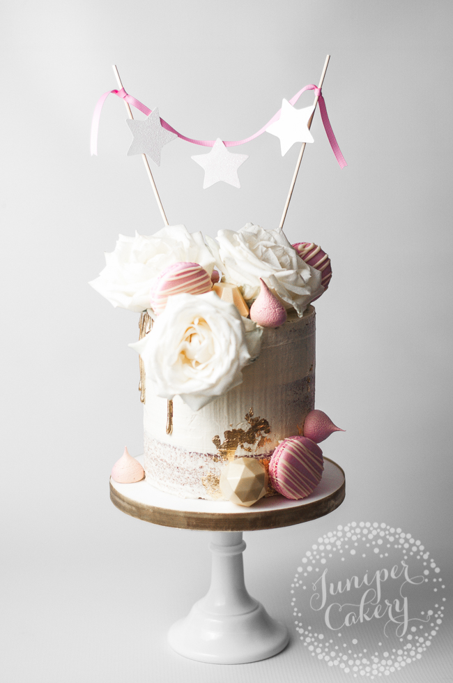 Super easy cake bunting topper tutorial