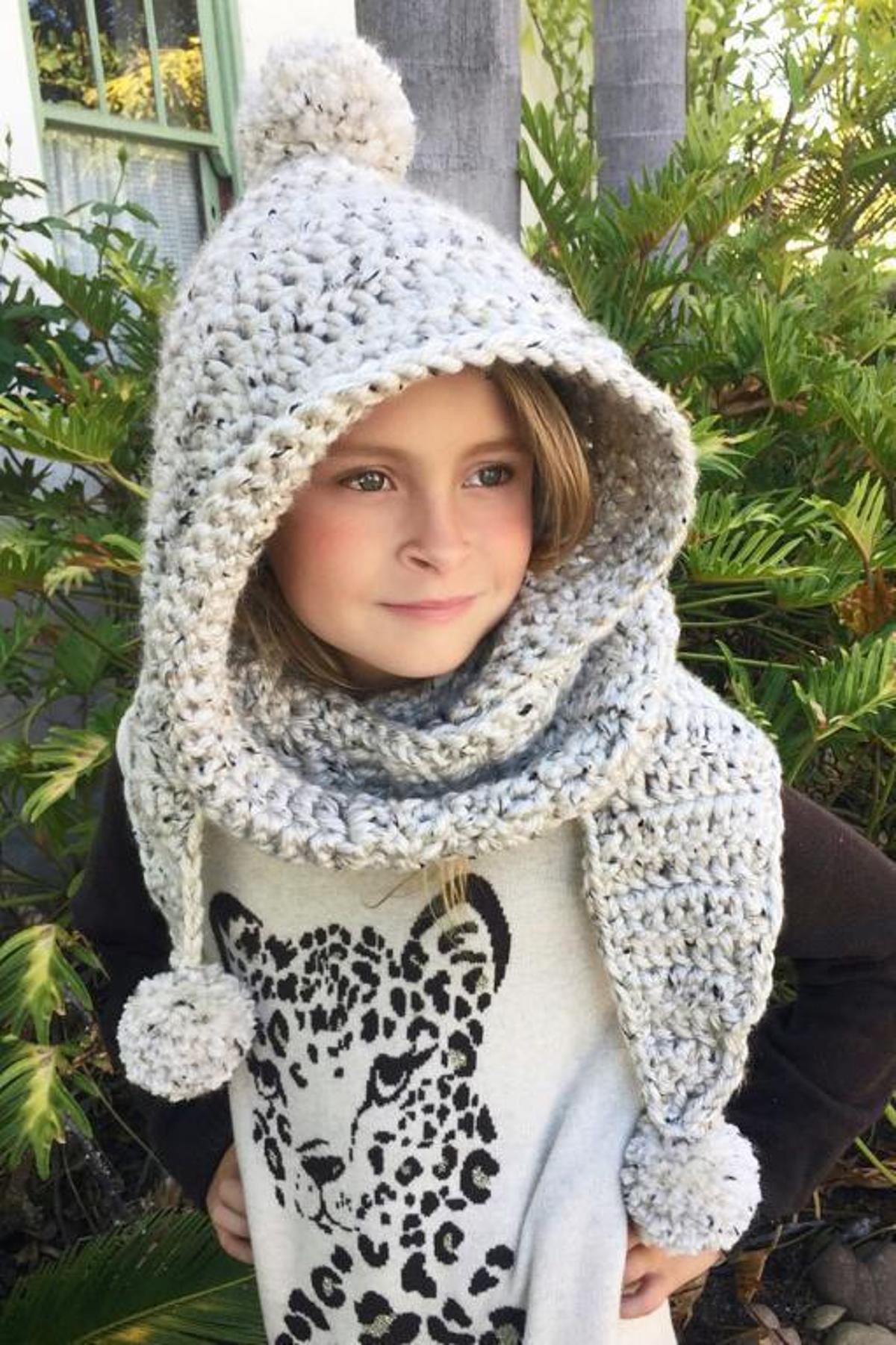 Hooded Scarf - Chloe Hood Crochet Pattern