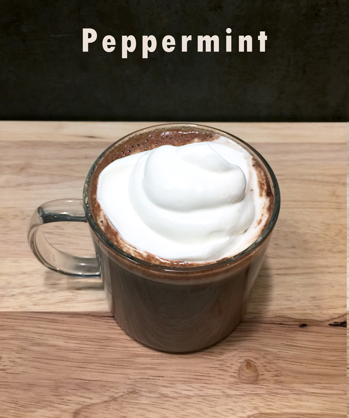 Homemade Peppermint Hot Chocolate