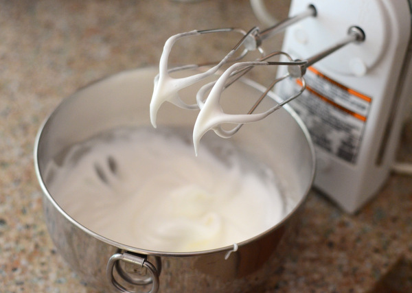 whipped egg whites