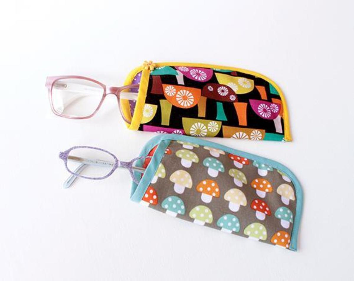 Mushrooms Eyeglass Case