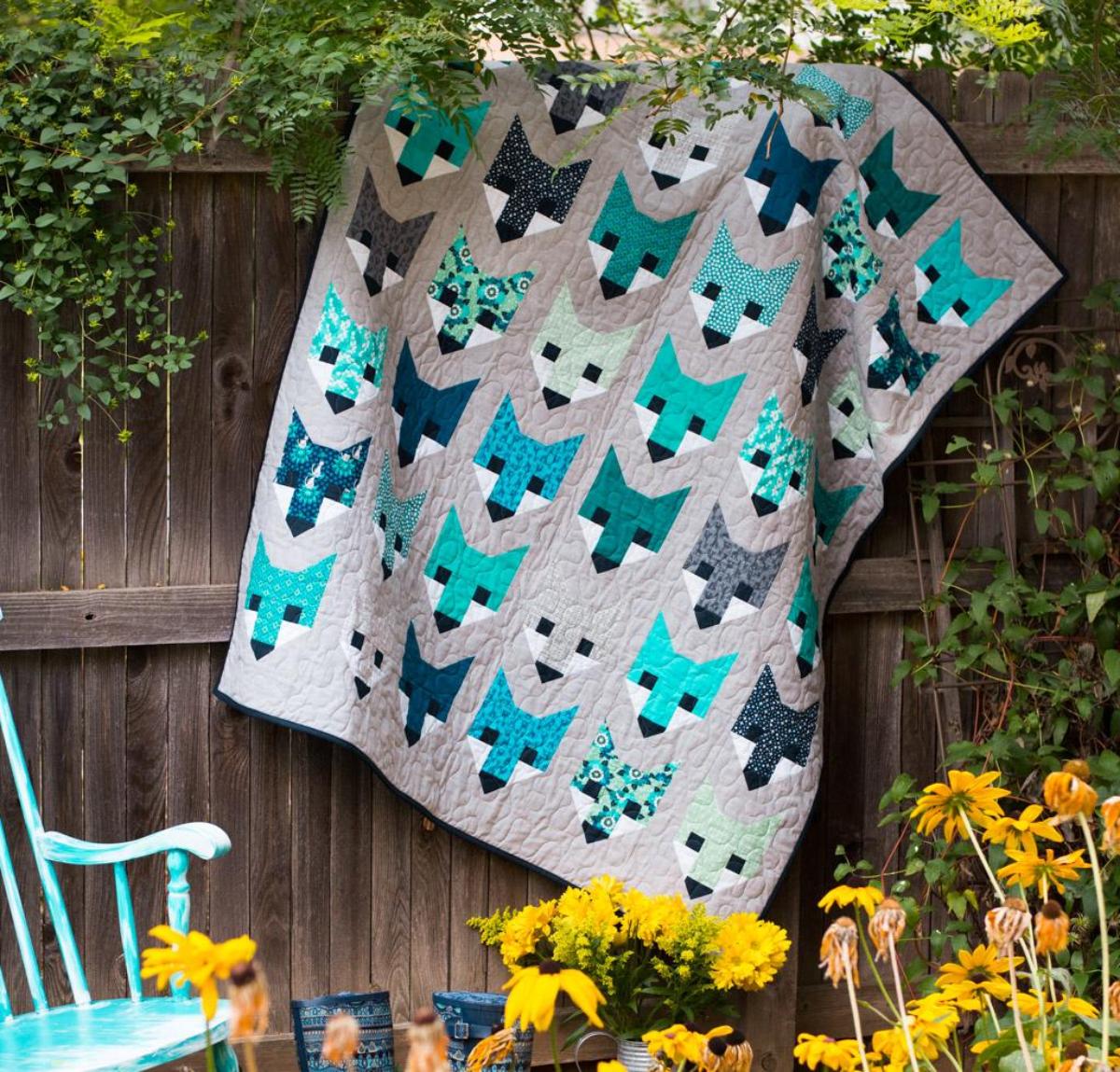 Fancy Fox Quilt Kit