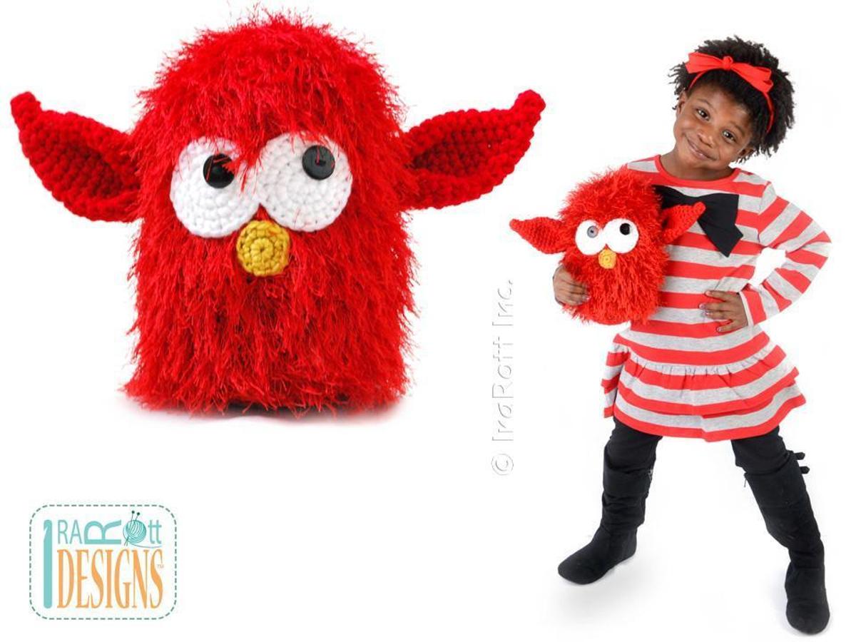 Sparky the Lava Monster FREE Crochet Pattern