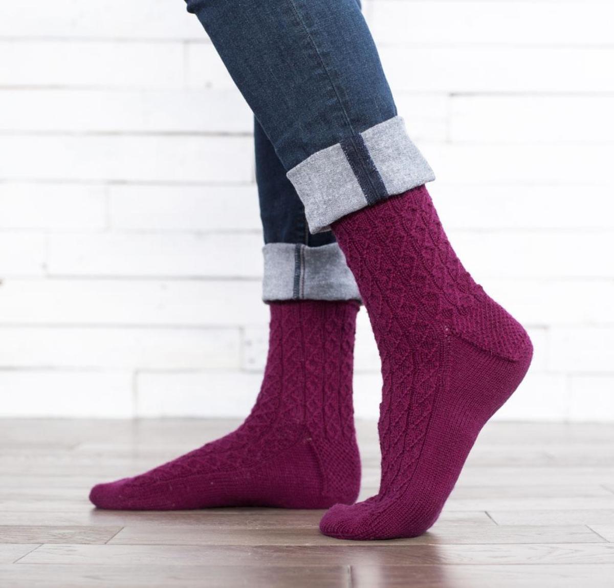 Turvey Topsey Socks Knitting Kit