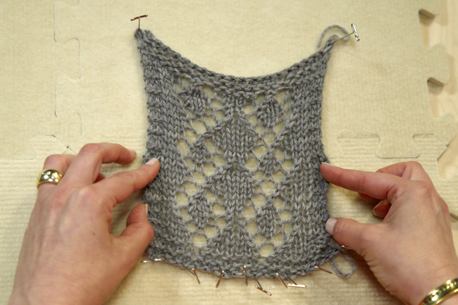 Blocking Knits