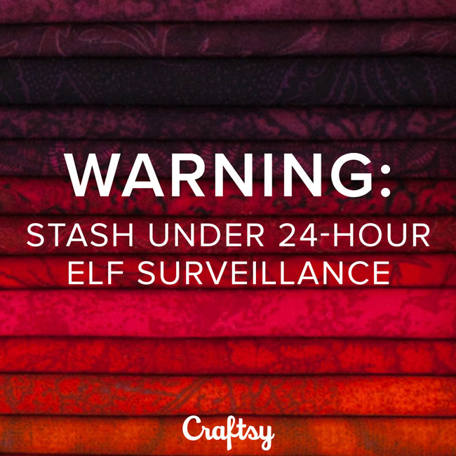 Warning: Stash Under 24-Hour Elf Surveillance