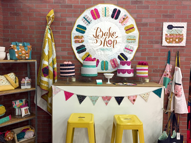 Bake Shop Booth at Quilt Market