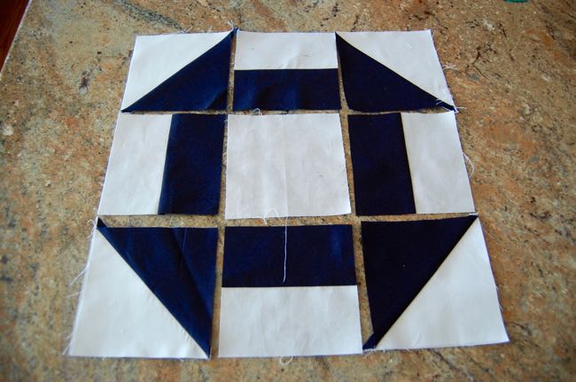 How to Make a Churn Dash Quilt Block