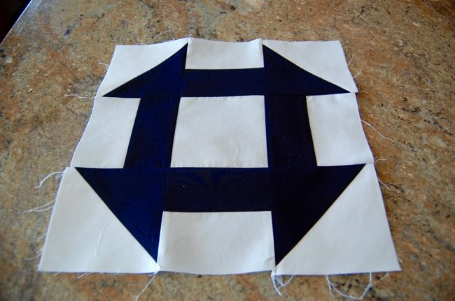 How to Make a Churn Dash Quilt Block