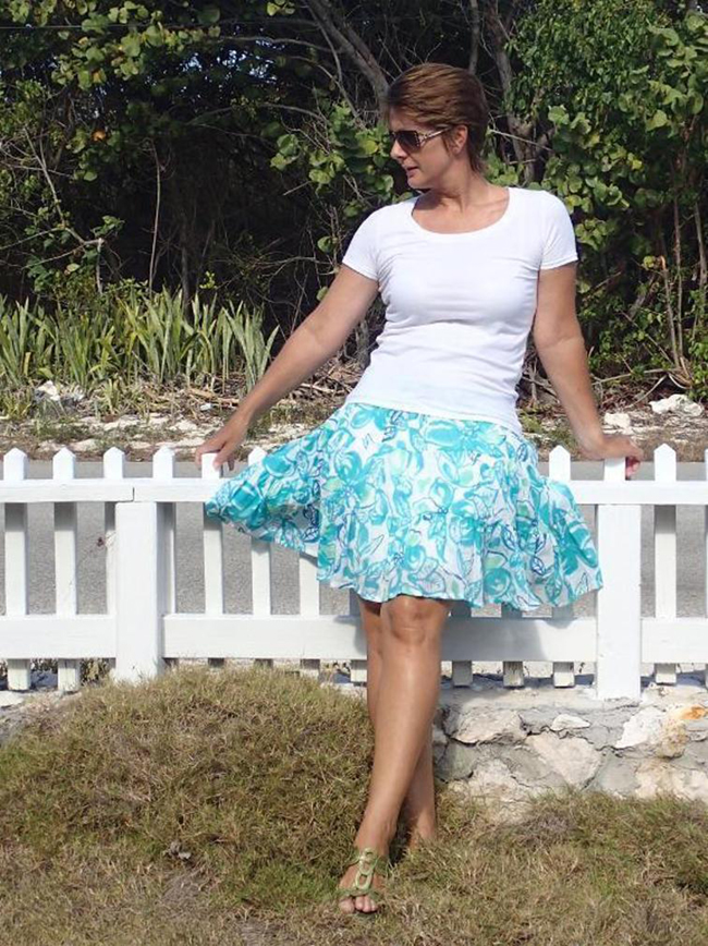 Free Tiered Summer Skirt Pattern - So Sew Easy