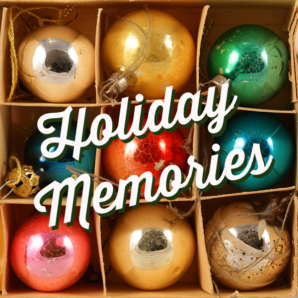 Box of Christmas Tree Ornaments