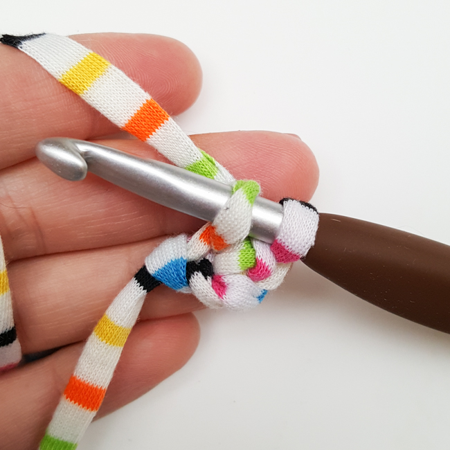 How to Crochet Rope: Step 6