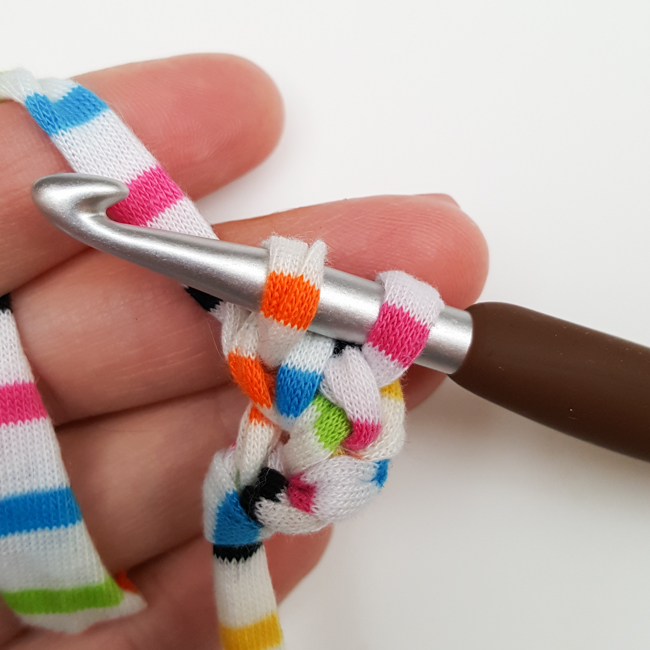 How to Crochet Rope: Step 7