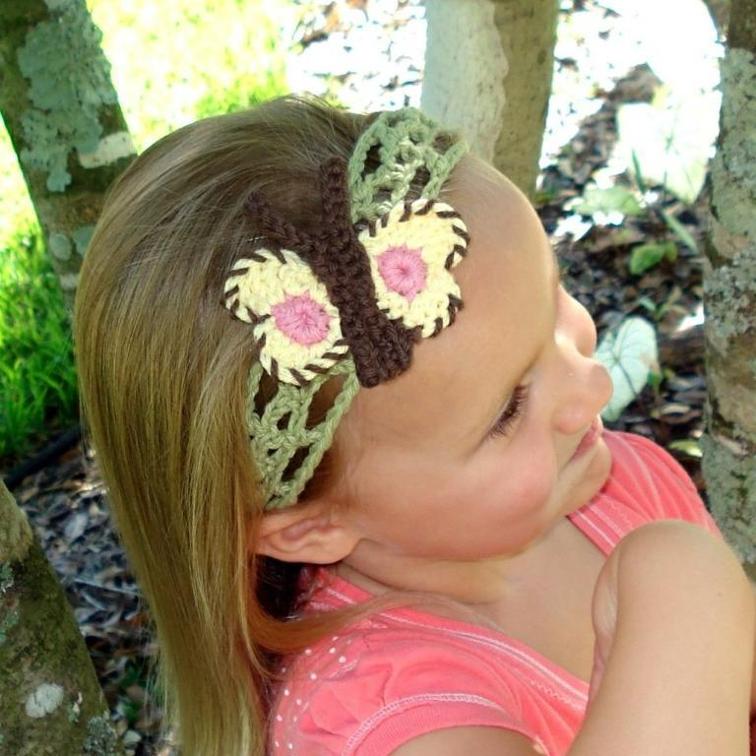 butterflyandflowerheadButterfly and Flower Headbands