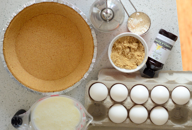 Ingredients for Buttermilk Pie