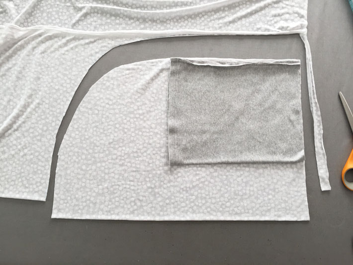 cut out sheer knit fabric