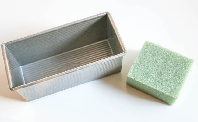 Container and Floral Foam